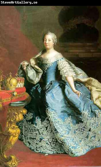 unknow artist Portrait of Maria Theresia